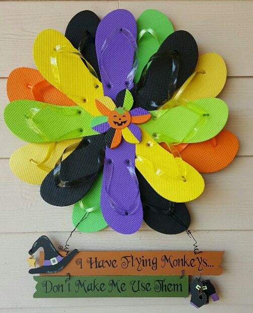 Detail Pinterest Flip Flop Wreath Nomer 45