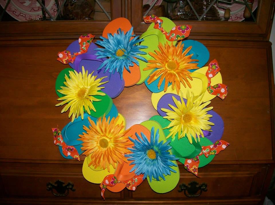 Detail Pinterest Flip Flop Wreath Nomer 52