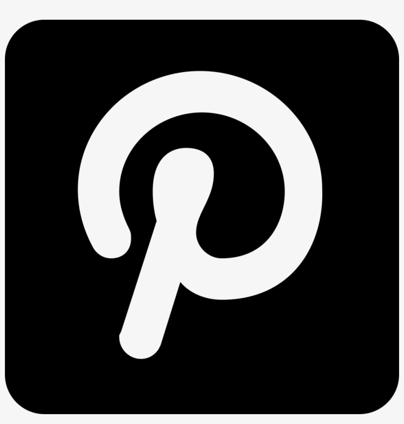 Pinterest Logo Black - KibrisPDR