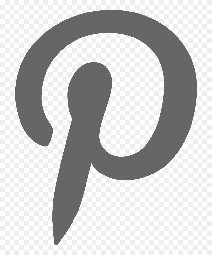 Detail Pinterest Logo White Nomer 22