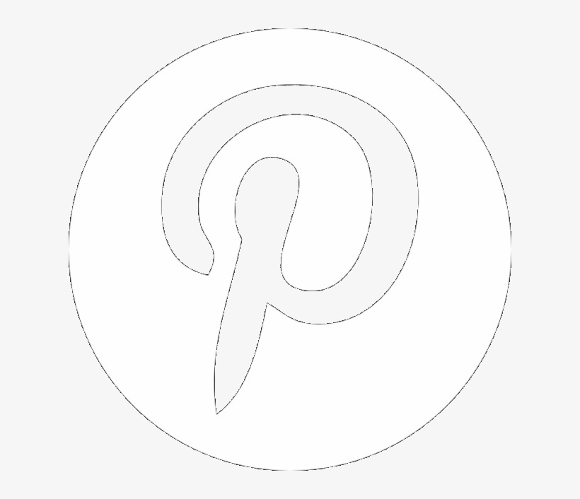 Detail Pinterest Logo White Png Nomer 8