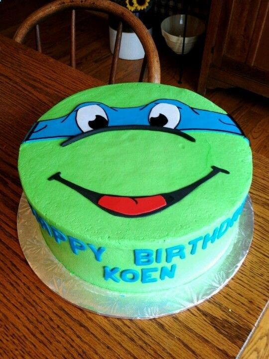 Detail Pinterest Ninja Turtle Cake Nomer 30