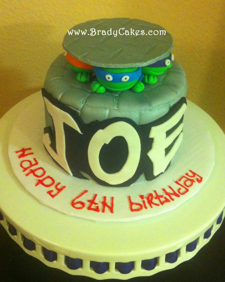 Detail Pinterest Ninja Turtle Cakes Nomer 18