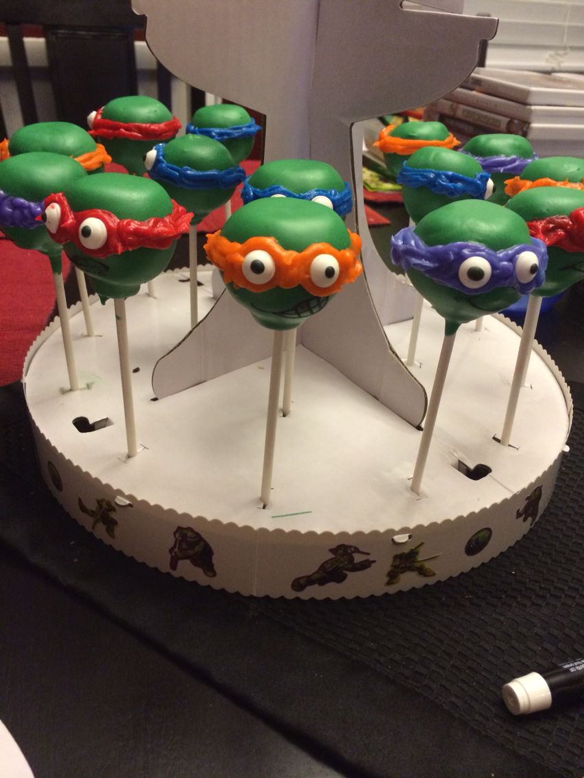 Detail Pinterest Ninja Turtle Cakes Nomer 42