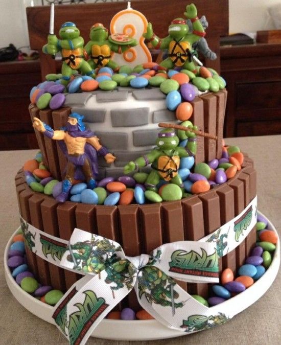 Detail Pinterest Ninja Turtle Cakes Nomer 48