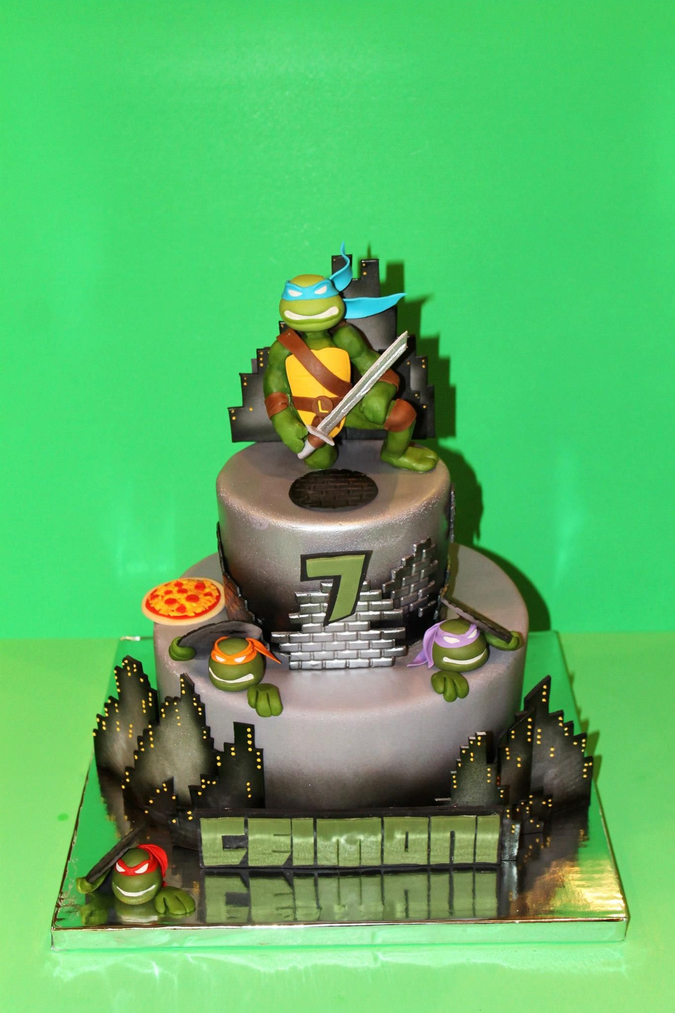 Detail Pinterest Ninja Turtle Cakes Nomer 10