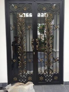 Detail Pintu Besi Tempa Nomer 9