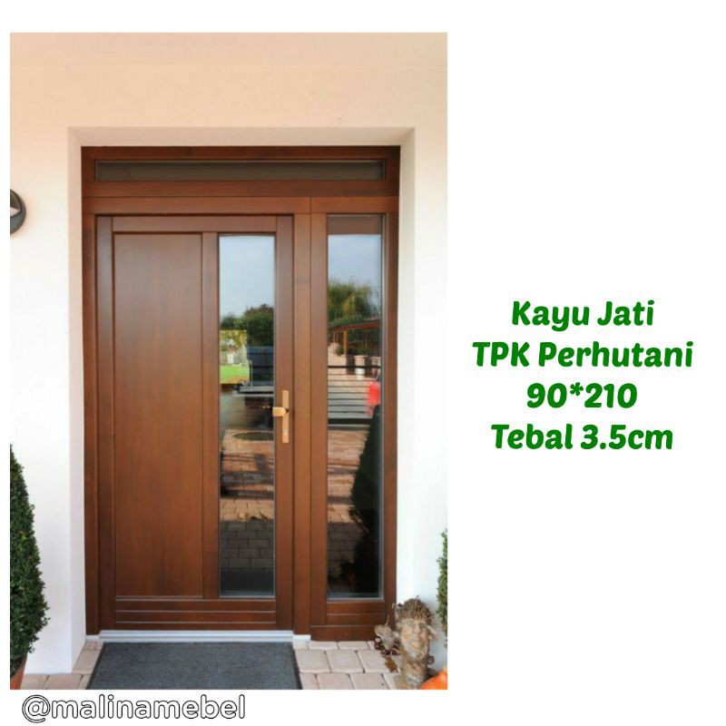 Detail Pintu Depan Rumah Nomer 19