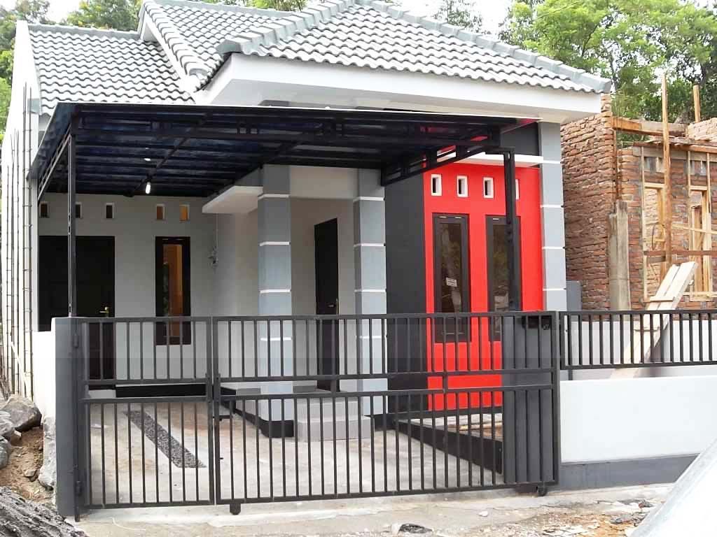 Detail Pintu Depan Rumah 2 Pintu Nomer 40