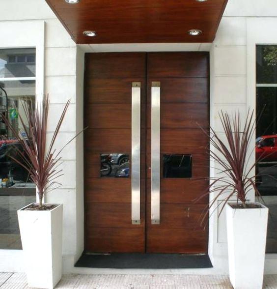 Detail Pintu Depan Rumah Minimalis Nomer 18