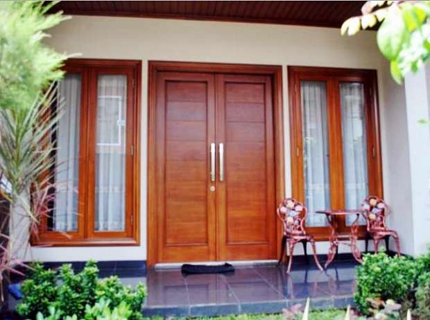 Detail Pintu Depan Rumah Minimalis Nomer 29