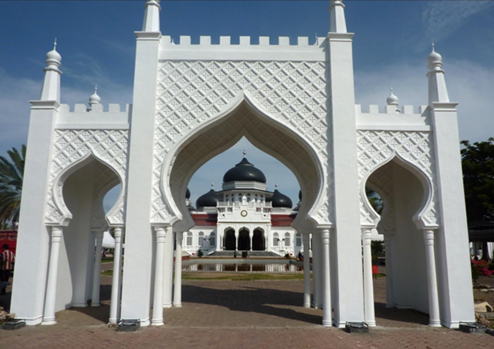 Detail Pintu Gerbang Masjid Minimalis Nomer 8