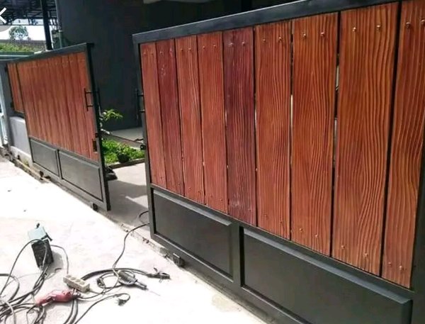 Detail Pintu Gerbang Minimalis Kayu Nomer 52