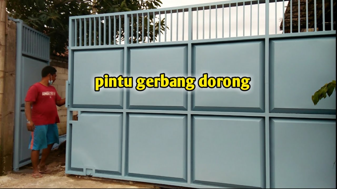 Detail Pintu Gerbang Pabrik Nomer 19