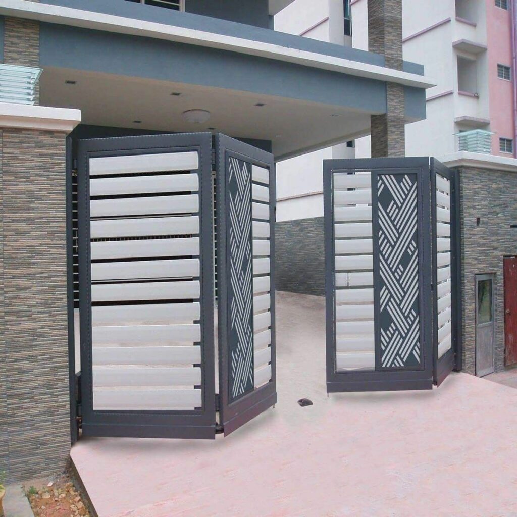 Detail Pintu Gerbang Rumah Nomer 15