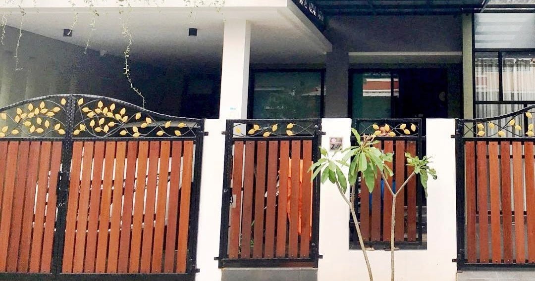 Detail Pintu Gerbang Rumah Nomer 23