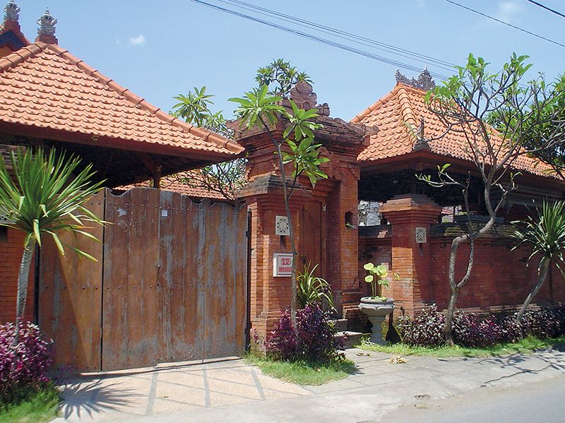 Detail Pintu Gerbang Rumah Bali Nomer 12