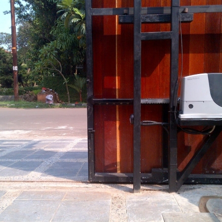 Detail Pintu Gerbang Rumah Otomatis Nomer 15