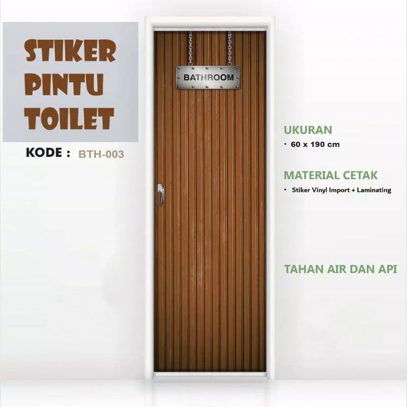 Detail Pintu Kamar Mandi Kayu Nomer 14