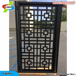 Detail Pintu Pagar Besi Kecil Nomer 6