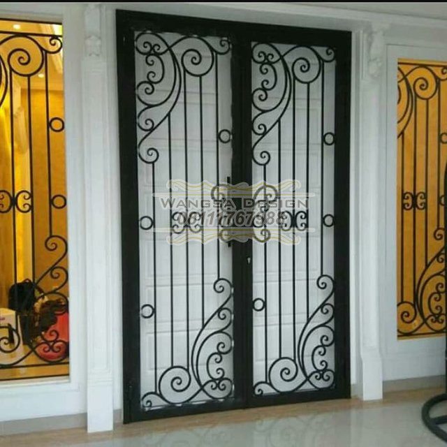 Detail Pintu Rumah Besi Minimalis Nomer 14