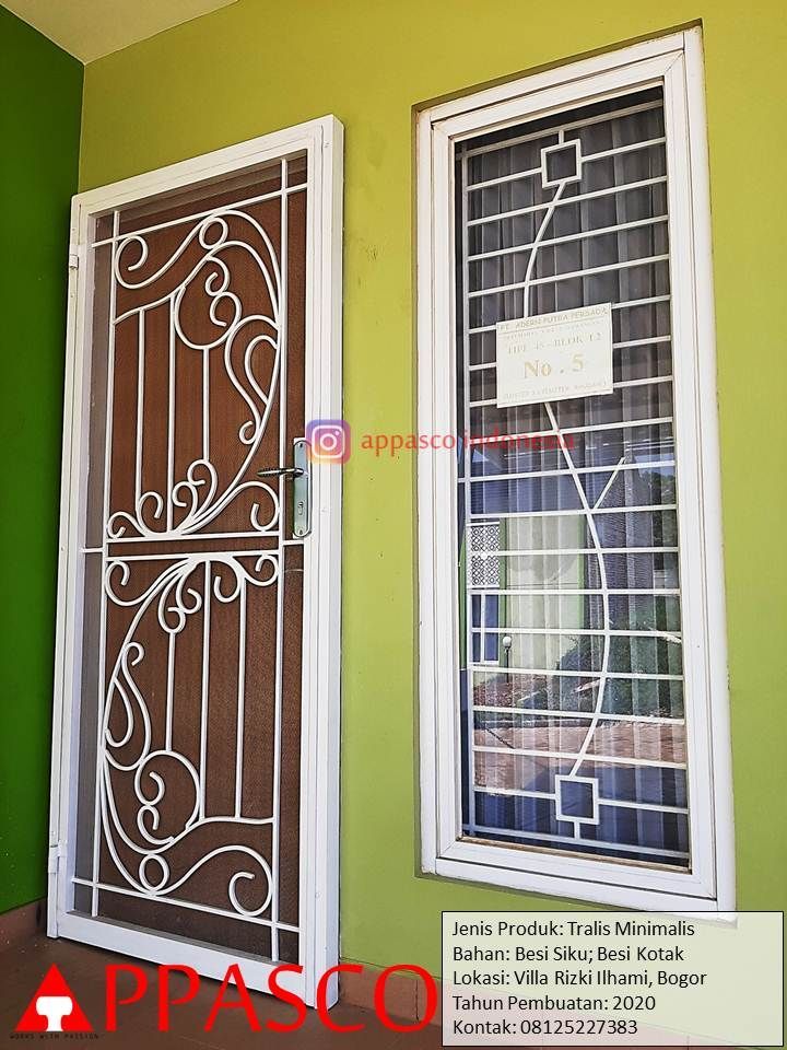 Detail Pintu Rumah Besi Minimalis Nomer 21