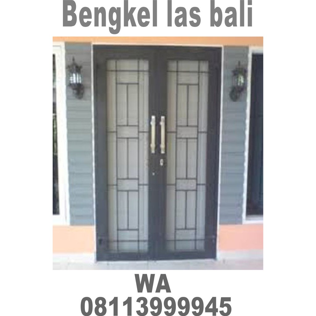 Detail Pintu Rumah Besi Minimalis Nomer 37