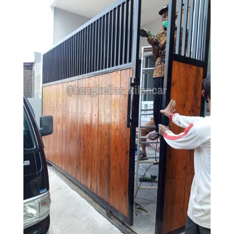 Detail Pintu Rumah Besi Minimalis Nomer 38