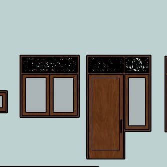 Detail Pintu Rumah Betawi Nomer 3