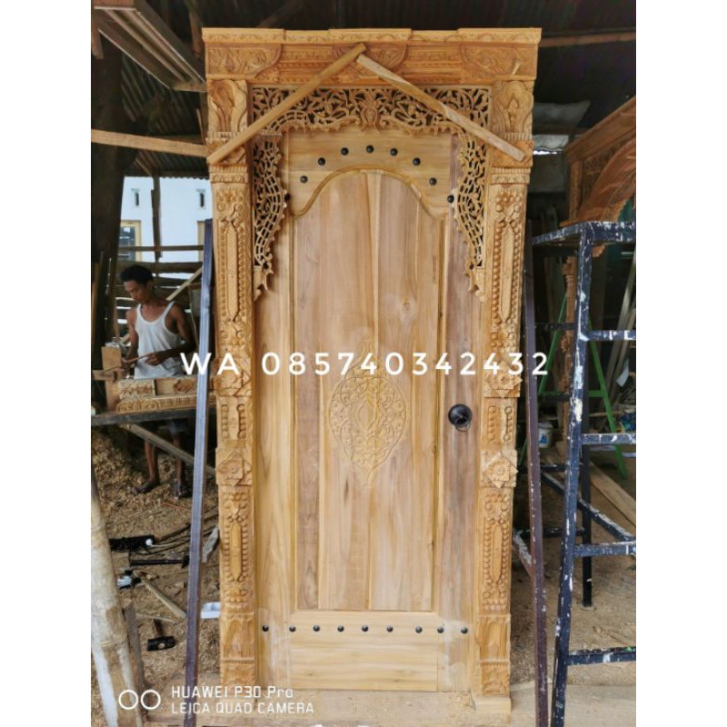 Detail Pintu Rumah Jawa Kuno Nomer 34