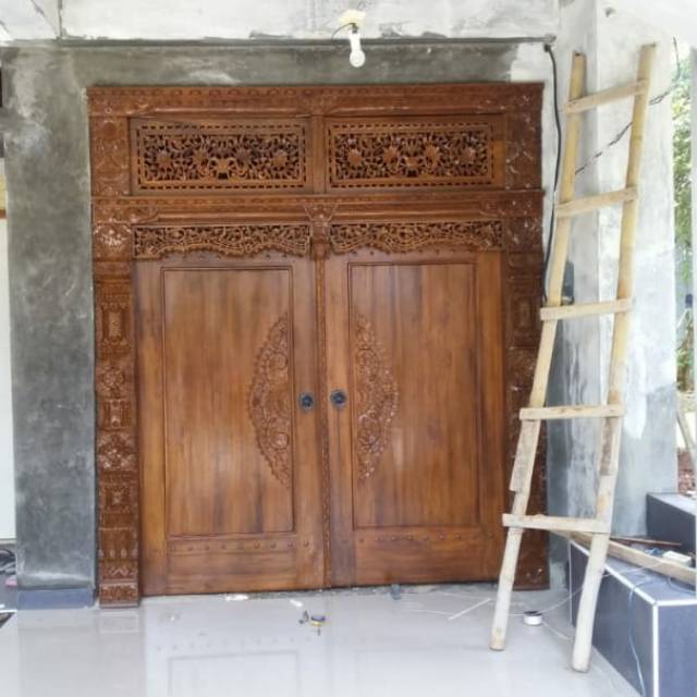 Detail Pintu Rumah Jawa Kuno Nomer 35