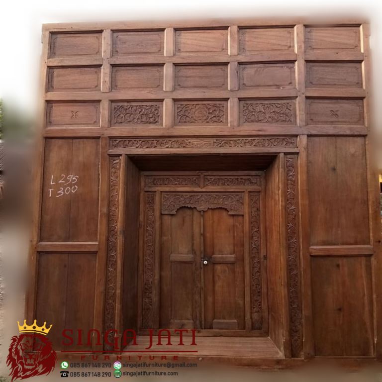 Detail Pintu Rumah Jawa Kuno Nomer 46