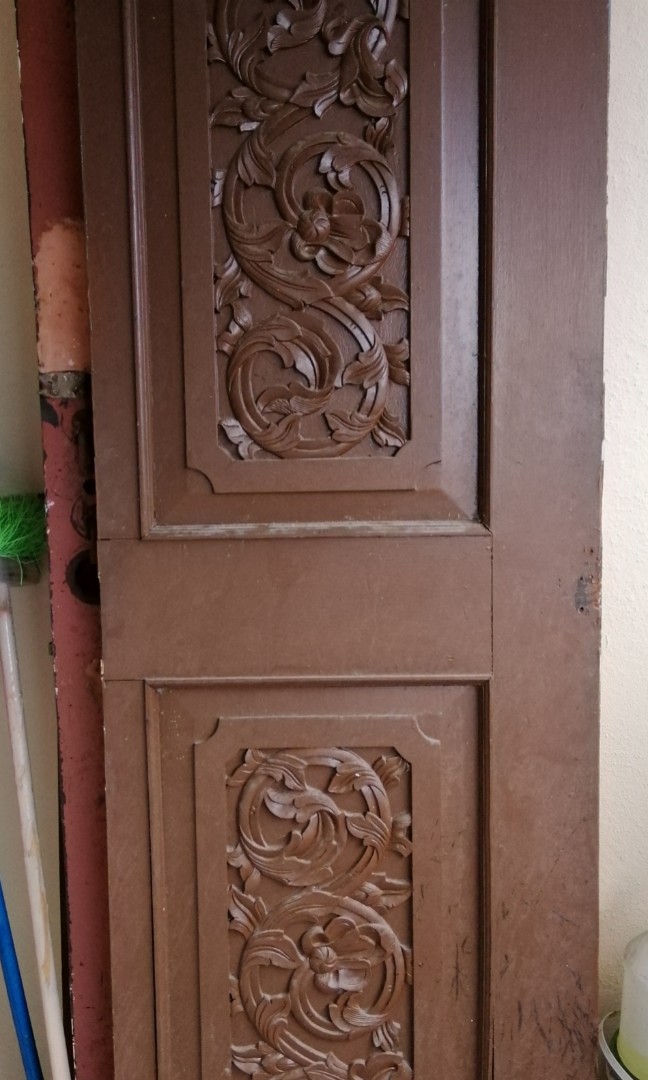 Detail Pintu Rumah Kayu Nyatoh Nomer 28