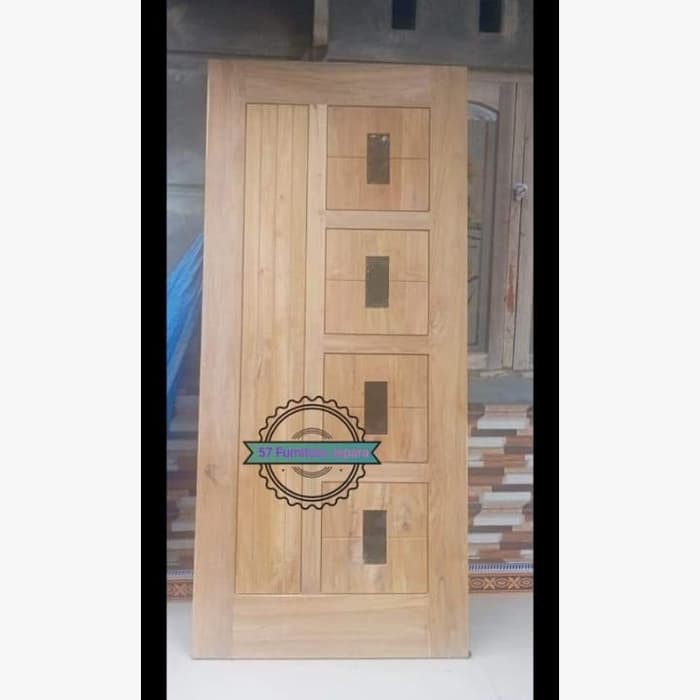 Detail Pintu Rumah Kayu Nyatoh Nomer 34