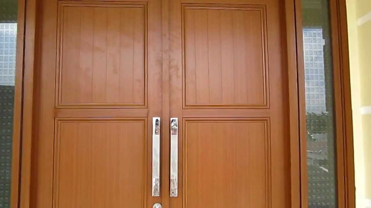 Detail Pintu Rumah Kayu Nyatoh Nomer 47