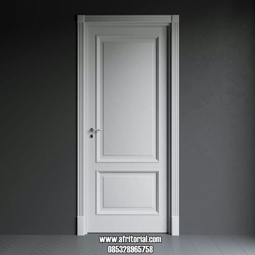 Detail Pintu Rumah Minimalis 1 Pintu Putih Nomer 16
