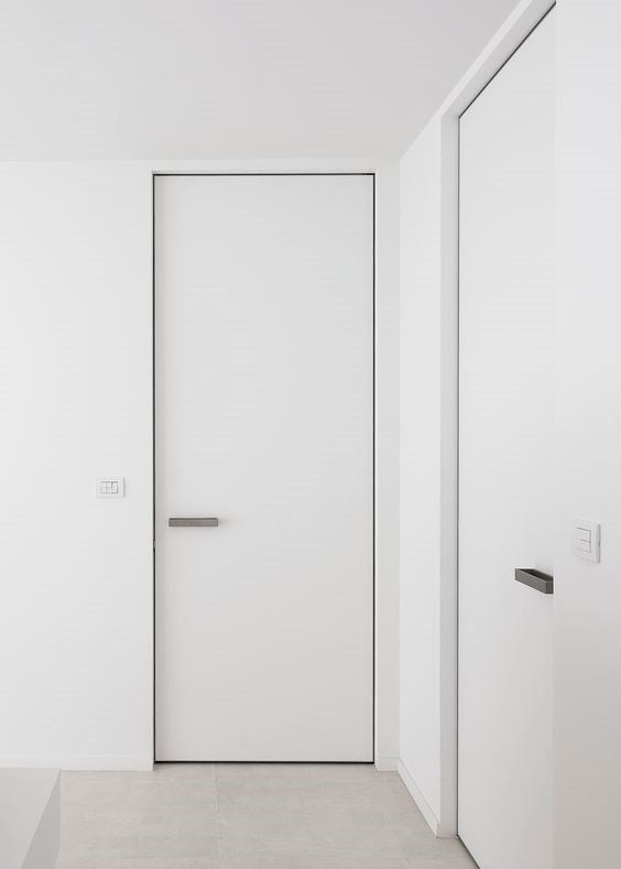 Detail Pintu Rumah Minimalis Putih Nomer 39