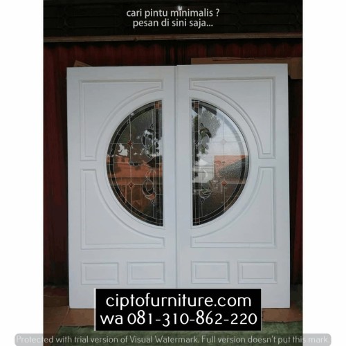 Detail Pintu Rumah Minimalis Warna Putih Nomer 43