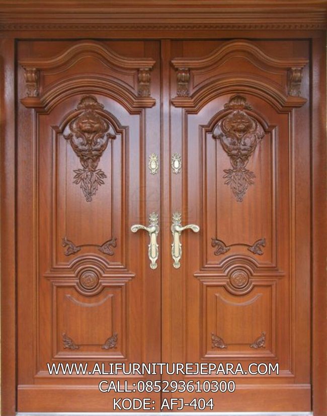 Detail Pintu Rumah Ukiran Nomer 4