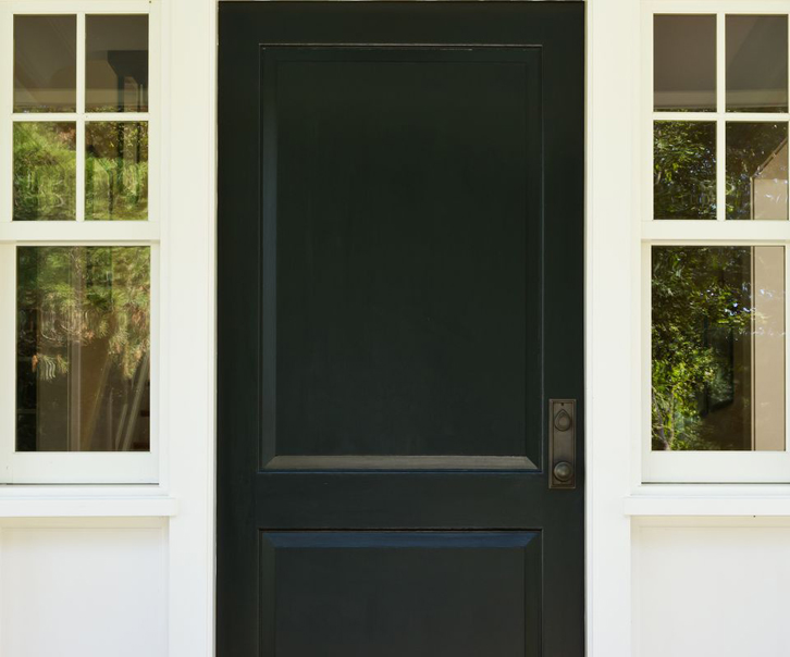 Detail Pintu Rumah Warna Hitam Nomer 25