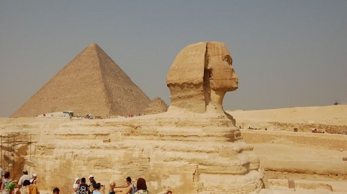 Detail Piramida Dan Sphinx Nomer 32