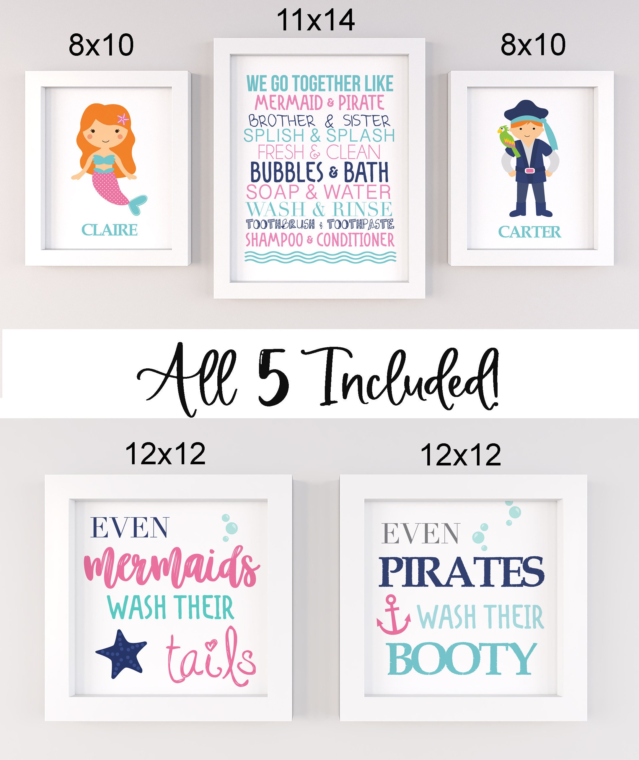 Detail Pirate And Mermaid Bathroom Nomer 25