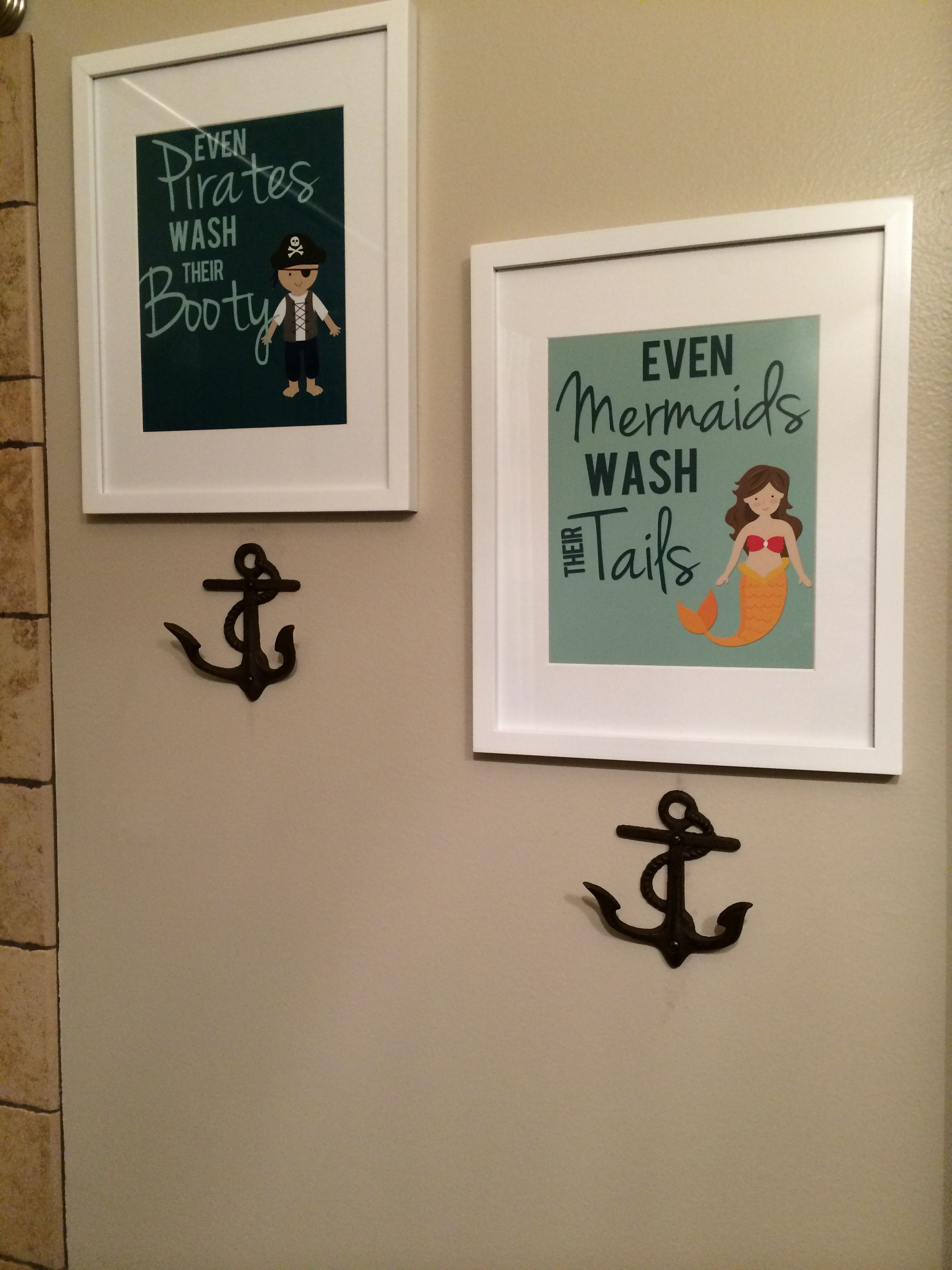 Detail Pirate And Mermaid Bathroom Nomer 4