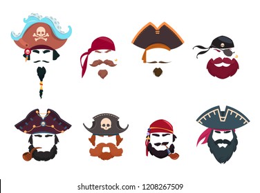 Detail Pirate Beard Clipart Nomer 19