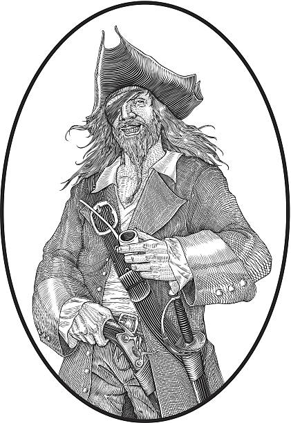 Detail Pirate Beard Clipart Nomer 29