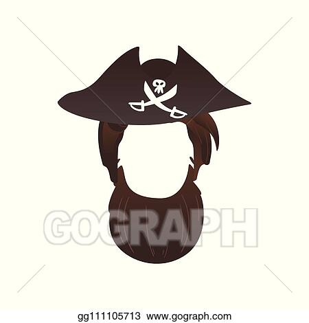 Detail Pirate Beard Clipart Nomer 52