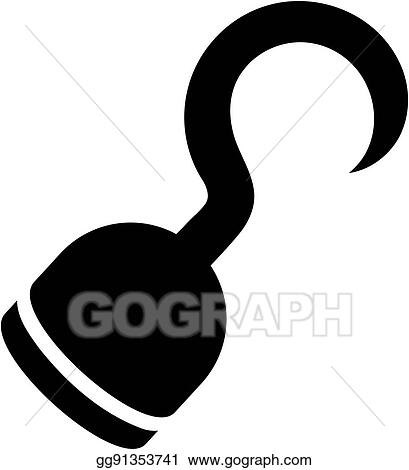 Detail Pirate Hook Clipart Nomer 9