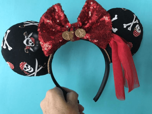 Detail Pirate Mickey Mouse Ears Nomer 17