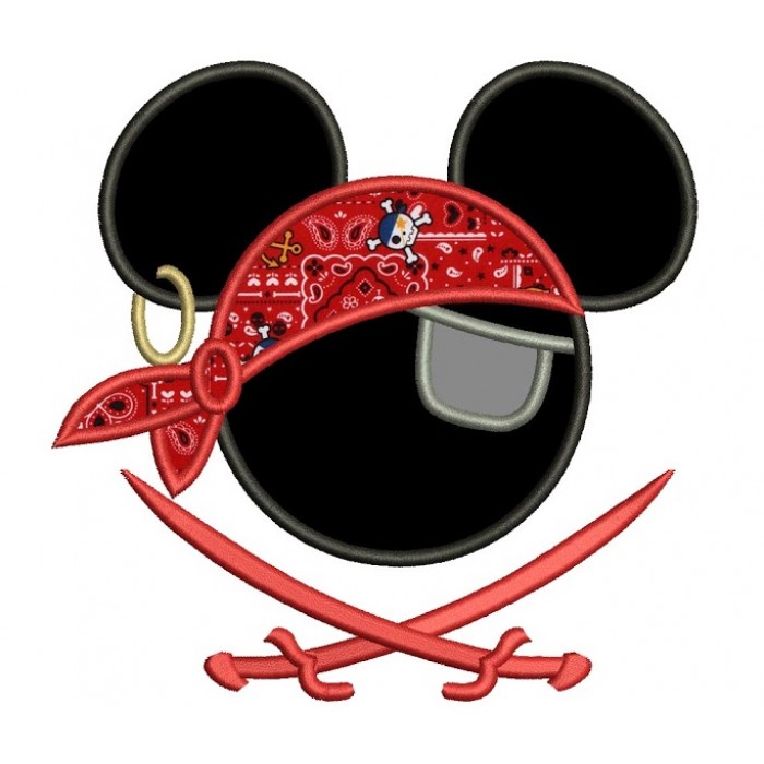 Detail Pirate Mickey Mouse Ears Nomer 43