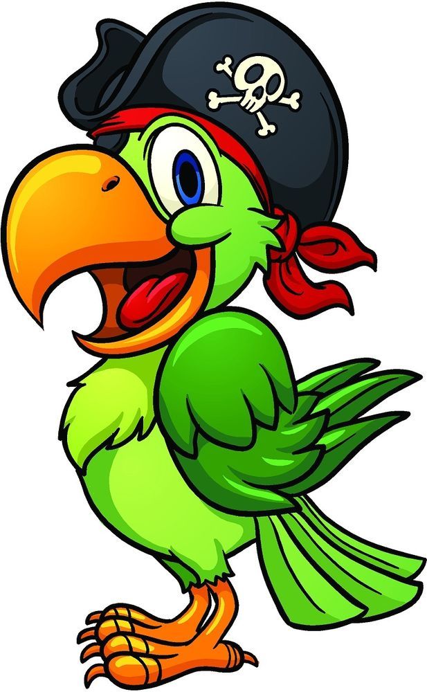 Detail Pirate Parrot Clipart Nomer 10